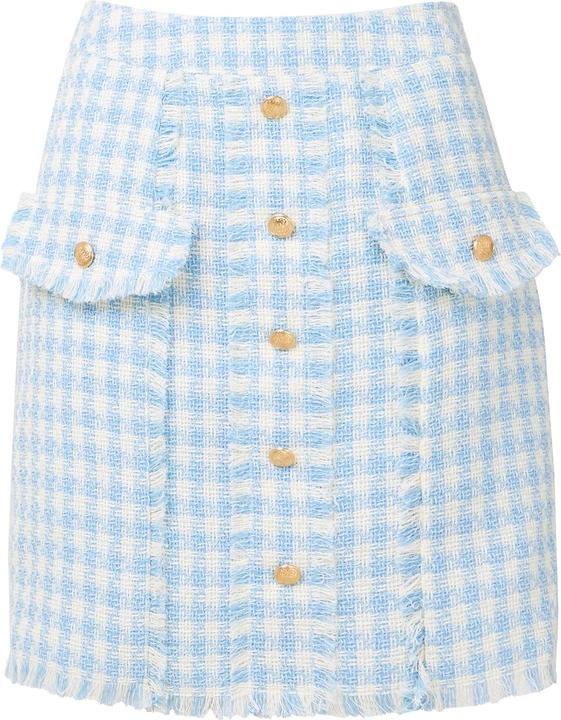 Image du produit Joe Browns Checked Button Detail Mini Skirt (42)