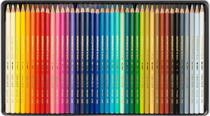 Actual product image Caran d'Ache Supracolor Aquarelle Metallschachtel (Multicoloured, 40 x)