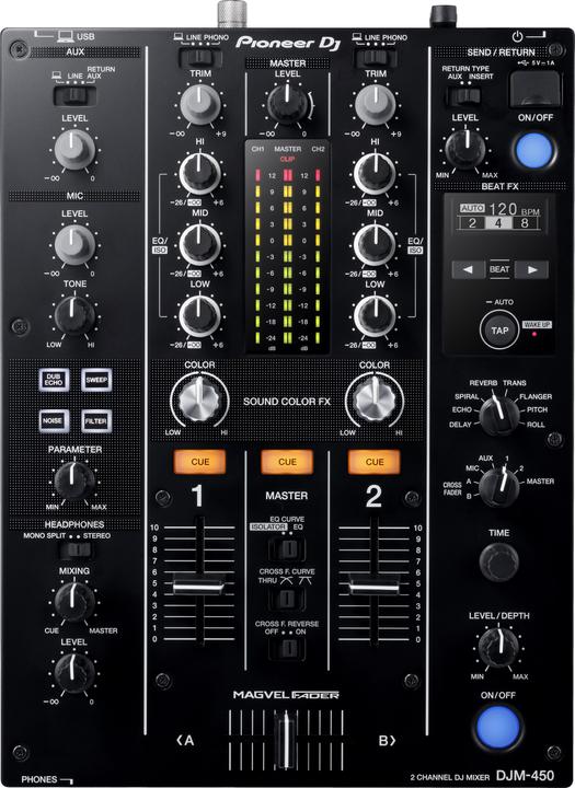 Actual product image Pioneer Djm-450 (Clubmixer)