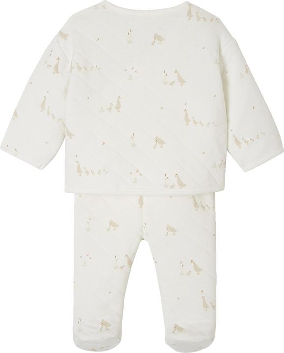 Vertbaudet Baby-Set: Wickeljacke mit Knopfverschluss & Hose