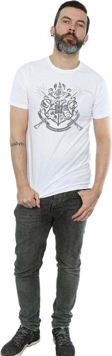 Actual product image Mens Hogwarts Houses Cotton T-Shirt (XL)