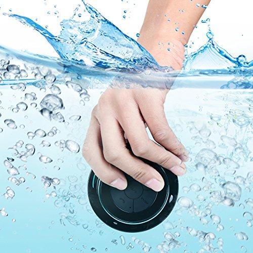 Actual product image Haissky Bluetooth shower speaker (8 h, Rechargeable battery operated)