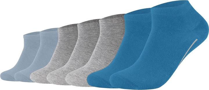 Camano Sneakersocken Unisex für Damen und Herren Atmungsaktiv bequem elastisch hoher Baumwollanteil (43, 46)
