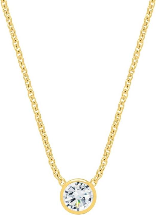 Actual product image Candy Sheer Bliss necklace, 925 sterling silver, gold-plated (18k gold-plated, 925 sterling silver, 925 Sterling silver, 42 cm)