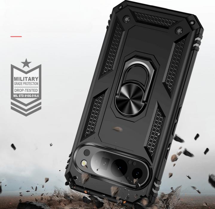 Actual product image Cover-Discount Google Pixel 9 / 9 Pro - Armor Case with kickstand (Google Pixel 9, Google Pixel 9 Pro)