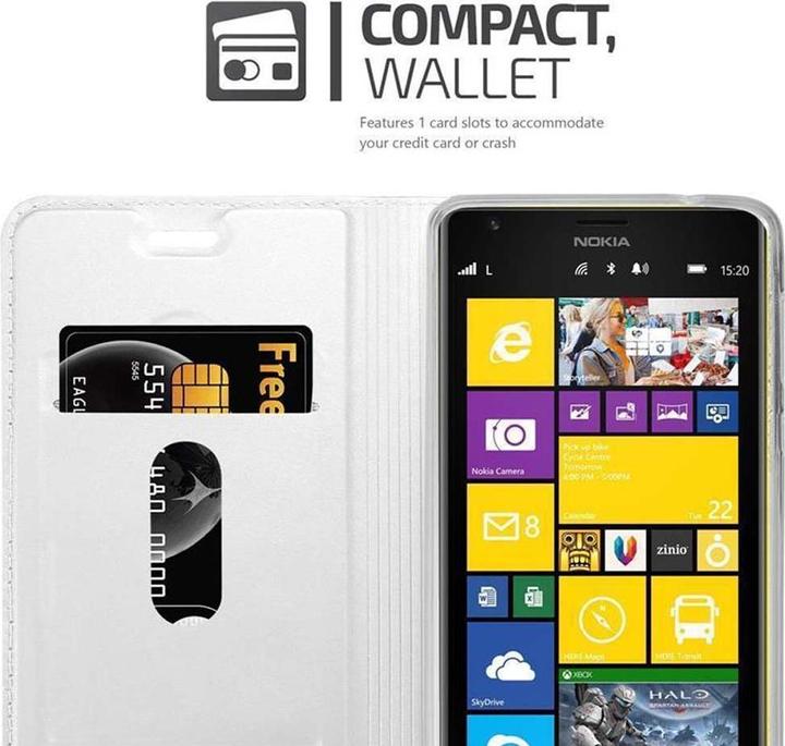 Image du produit Cadorabo Book Classy Style Cover (Nokia Lumia 1520)