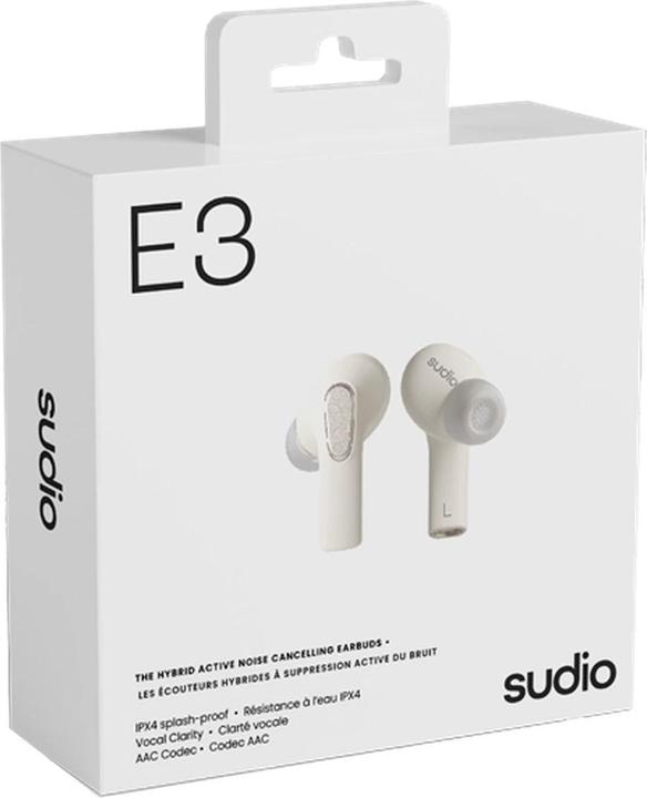 Image du produit Sudio E3 Blanc (ANC, 20 h, Sans fil)