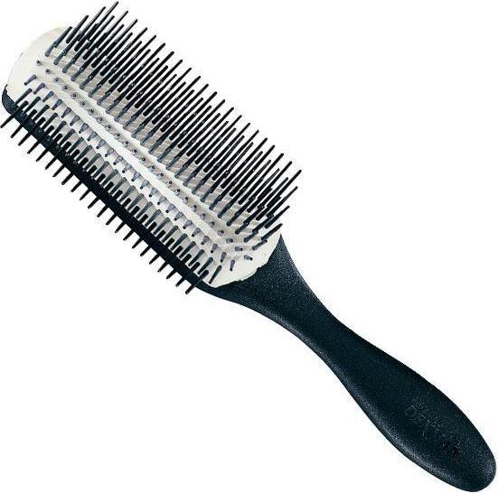 Actual product image Denman brush D4N noir 9-row brush s