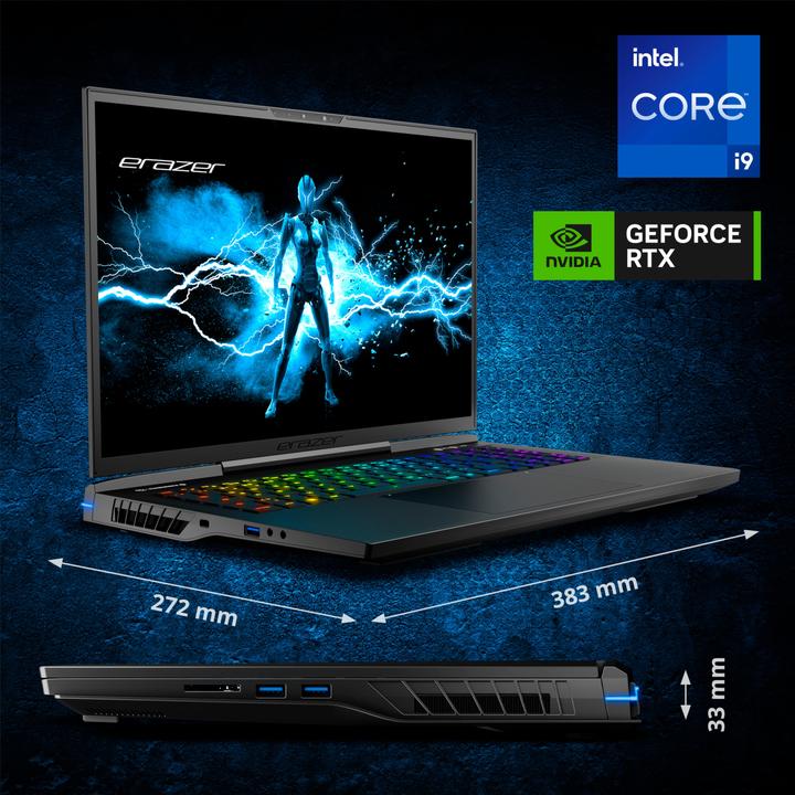 Image du produit Medion Erazer Beast X40 i9 32 N W11H 30035230 (17.01", Intel Core i9-13900HX, 64 Go, 2000 Go, DE)