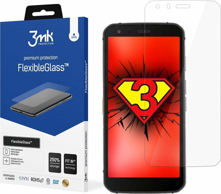 Produktbild 3MK hybrid glass Flexible 2.5D for CAT S62 Pro (1 Stück, Cat S62 Pro)