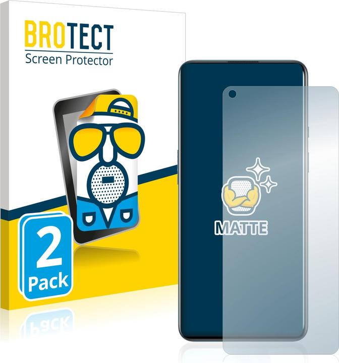 Produktbild BROTECT Entspiegelungs-Schutzfolie Displayschutz Matt (2 Stück, OnePlus 9)