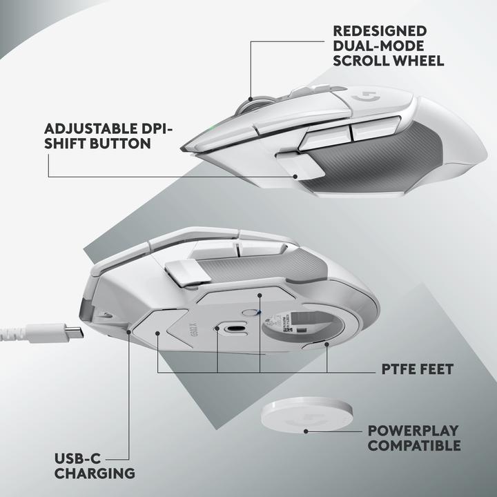 Immagine prodotto Logitech G G502 X Lightspeed (Senza fili)
