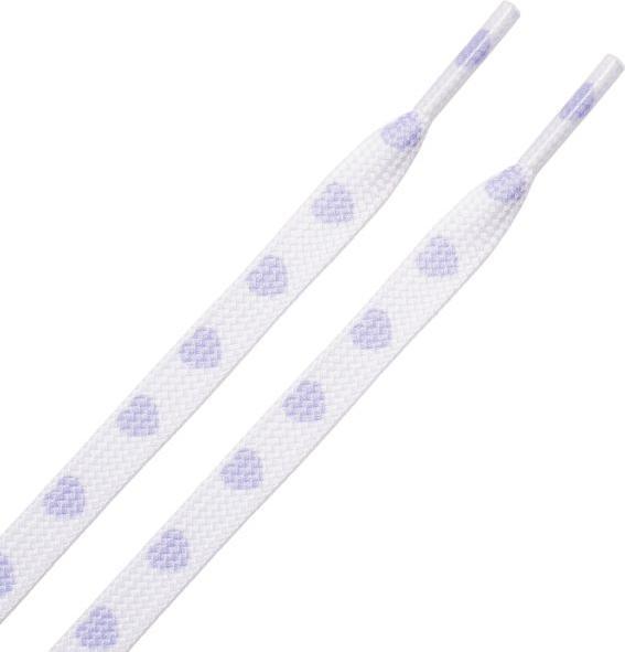 Purple, white