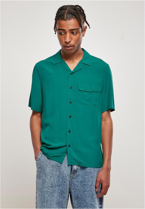 Produktbild Urban Classics Viscose Camp Shirt - 17010 (XS)