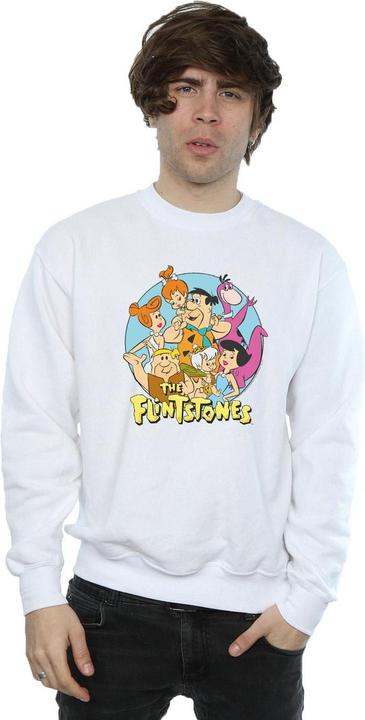 Image du produit The Flintstones - Sweat GROUP CIRCLE - Homme (XL)