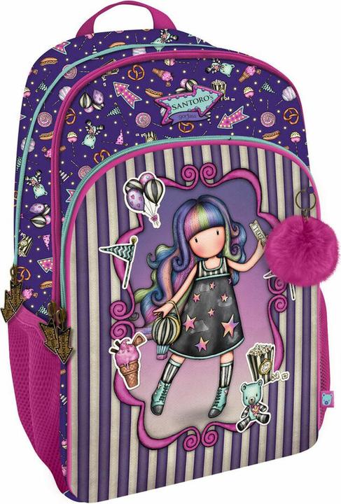 Gorjuss Schulrucksack Up and away Lila (29 x 45 x 17 cm)