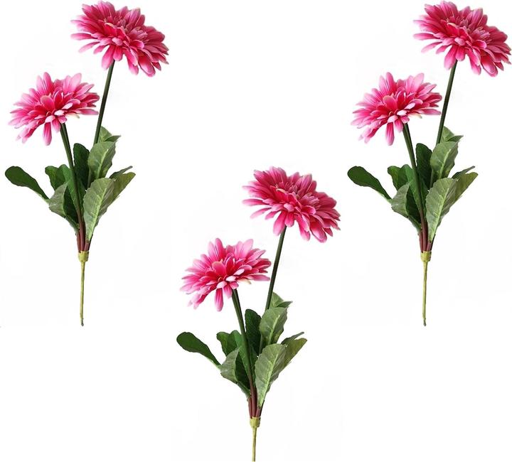 Produktbild NTK-Collection Gerbera 2-stielig 3er Set Pink (40 cm)