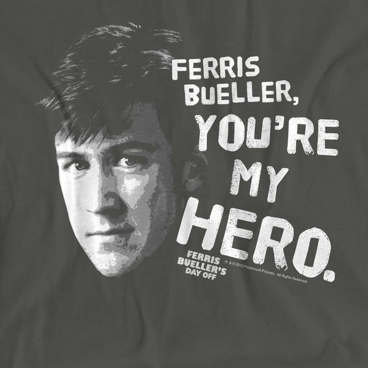 Produktbild Ferris Bueller´s Day Off Ferris Bueller's Day Off My Hero TShirt (L)
