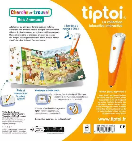 Immagine prodotto tiptoi Suche und finde: Meine Tiere (Francese)