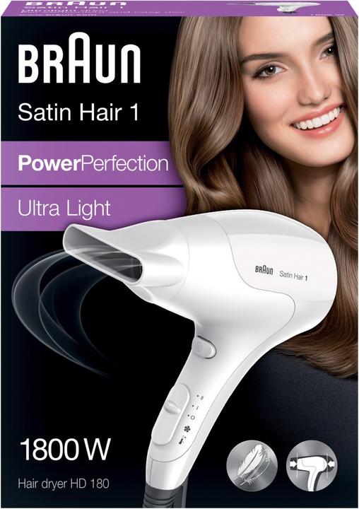 Actual product image Braun Satin Hair 1 Power Perfection