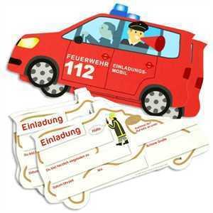 Actual product image DH-Konzept Invitation fire brigade car