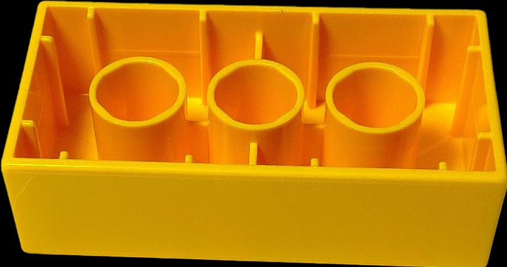 Produktbild LEGO Duplo 2x4 Steine Gelb - 100 Stück - Grundbausteine Yellow 3011 NEU (3011)