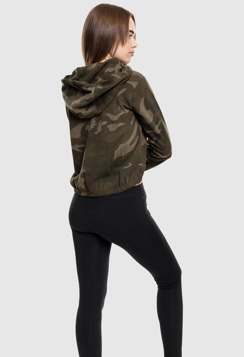 Immagine prodotto Urban Classics Felpa con cappuccio mimetica da donna (XS)