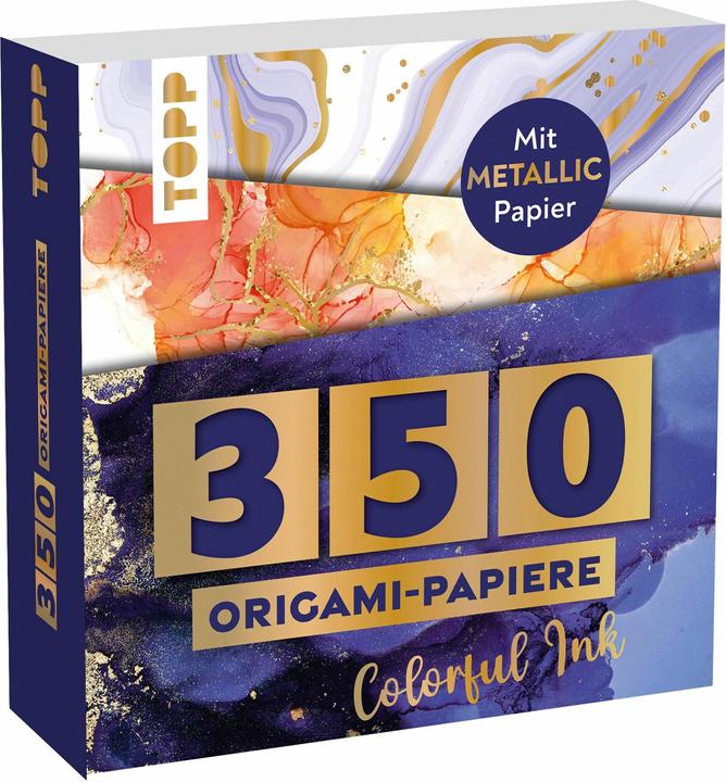 Image du produit Täubner:350 Origami Block Colorful Ink (80 g/m²)