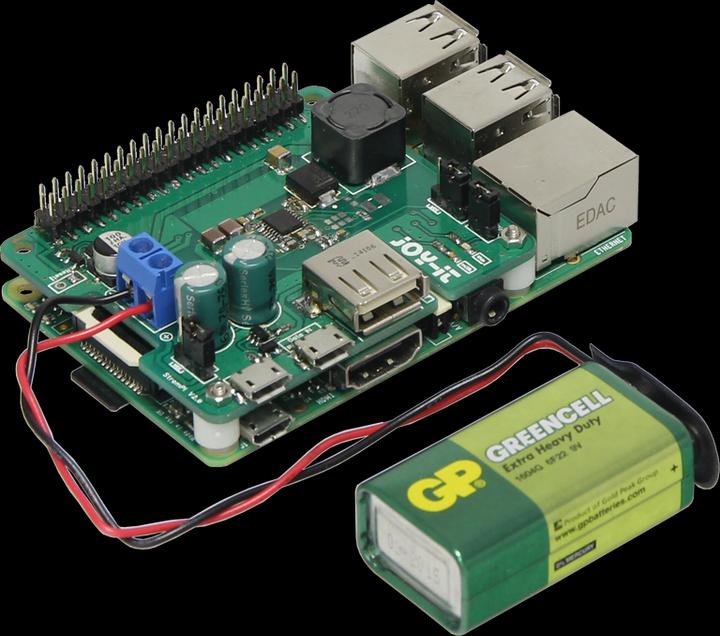 Produktbild Joy-it Raspberry PI StromPi 2 - USV für Raspberry B und B+ Rev. 2.1