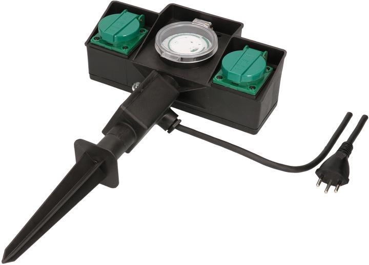 Produktbild Max Hauri Gartenspiess 2x Typ 13 mit Timer IP44