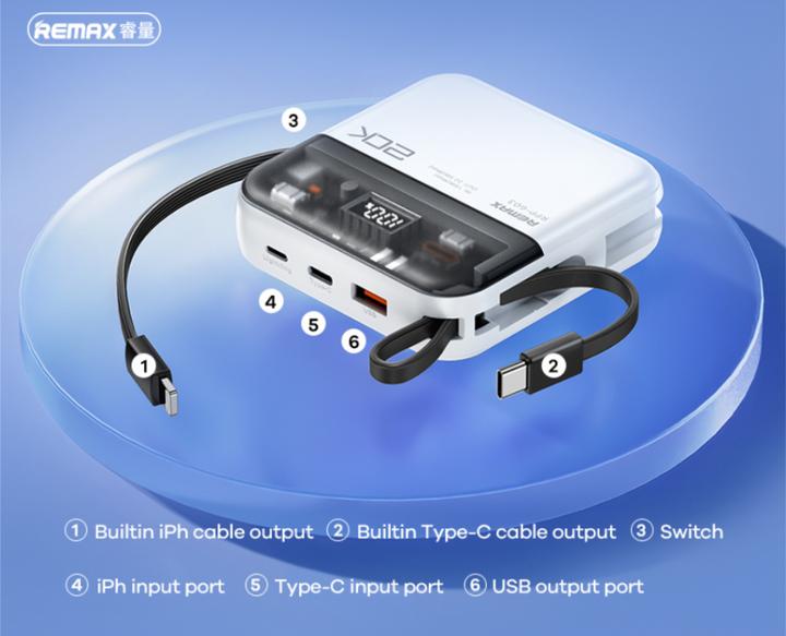 Immagine prodotto Remax Powerbank Pro Series Fast charging 20000mAh (20000 mAh)