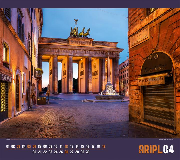Actual product image Verrückte Welt Kalender 2026 (54 x 48 cm, Hardcover, German)