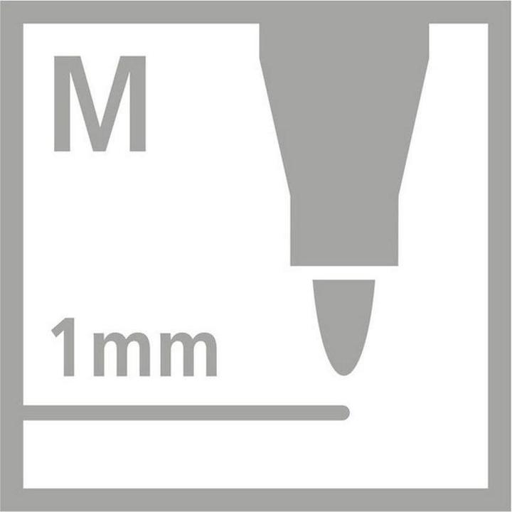 Actual product image STABILO OHPen universal foil pen water-soluble (Black, 10 x)