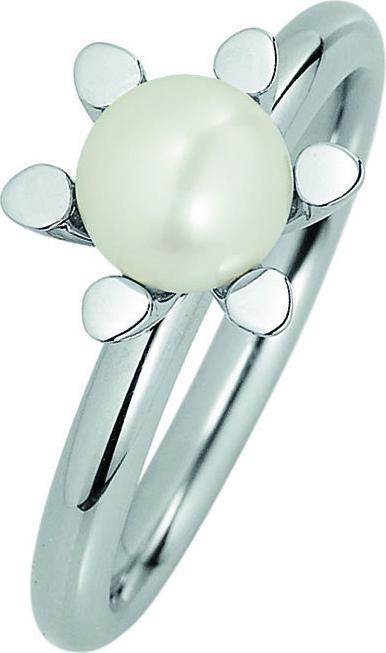 Xen Ring mit 6 mm Perle poliert (49)