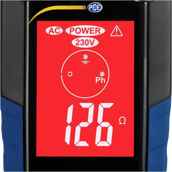 Actual product image PCE Instruments Earth meter (CAT III 250V)