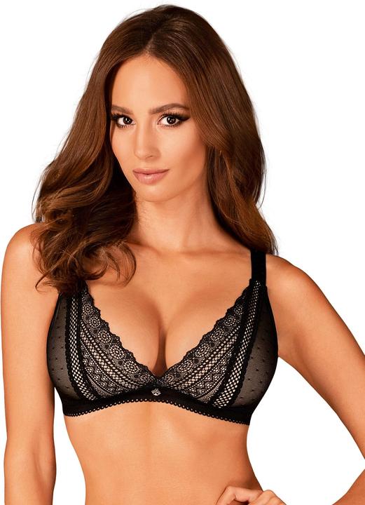 Produktbild Obsessive Estiqua Bra - Black (M/L, Einzelpack)