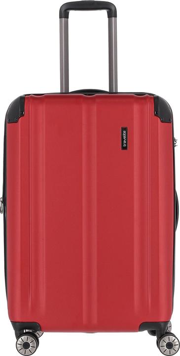 Actual product image Travelite Trolley + Suitcase City 4-Wheel Trolley M exp (83 l, L (90 - 115l))
