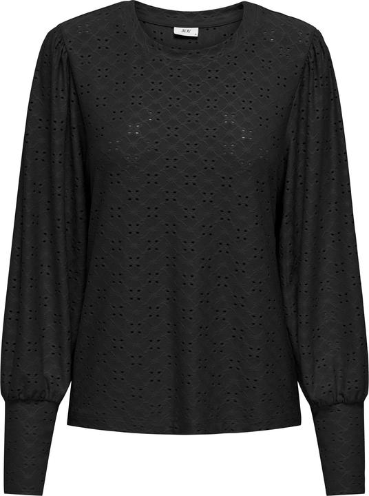 JdY Locker geschnitten V-Ausschnitt Voluminöser Armschnitt T-Shirt Top