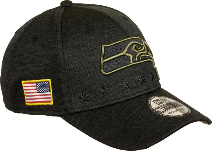 Produktbild New Era NFL Seattle Seahawks 39Thirty Salute to Service Cap (L, XL)