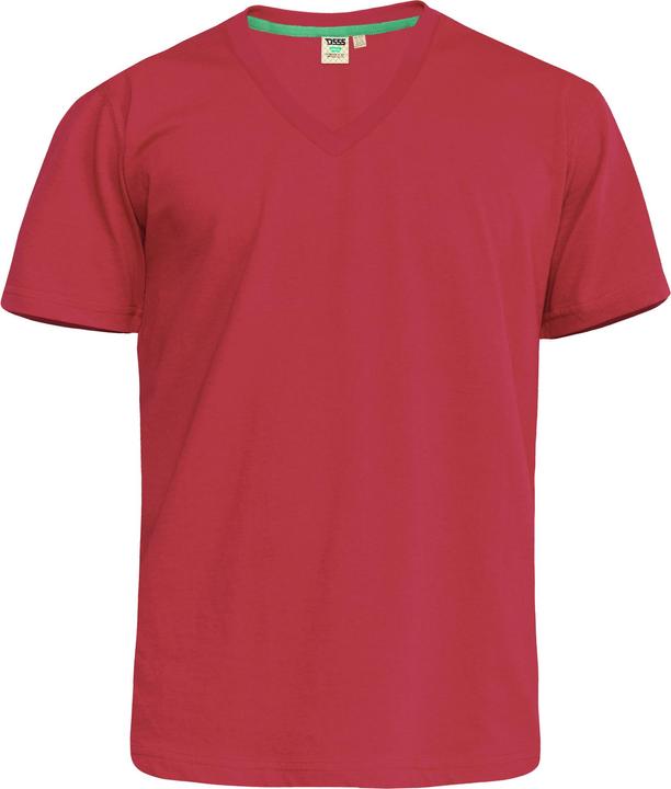 DUKE Tshirt Signature 2 Mit Vausschnitt King Size Baumwolle