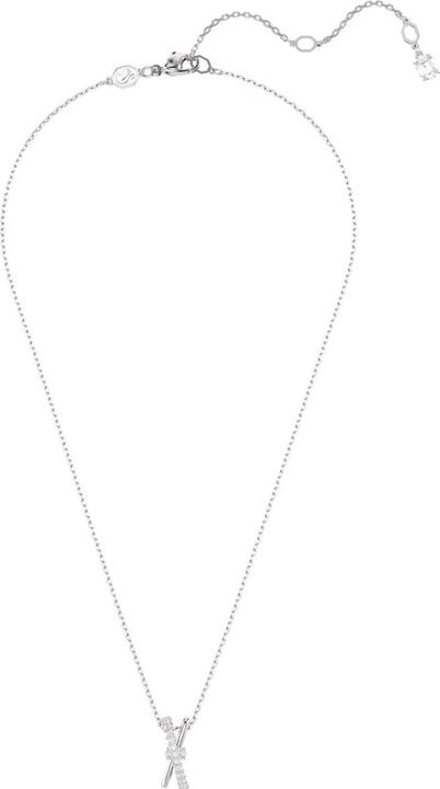 Produktbild Swarovski Hyperbola Halskette Verschiedene Schliffe Twist Weiss (Swarovski Metall)