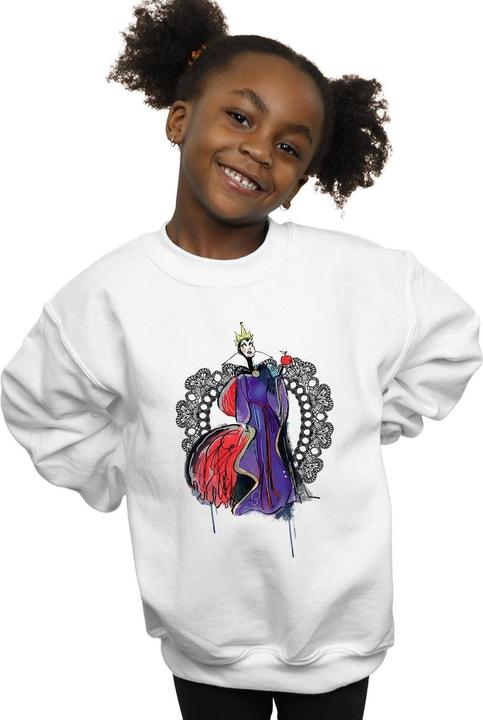 Actual product image Disney Girls Villains Maleficent Sketch Sweatshirt (140, 146)