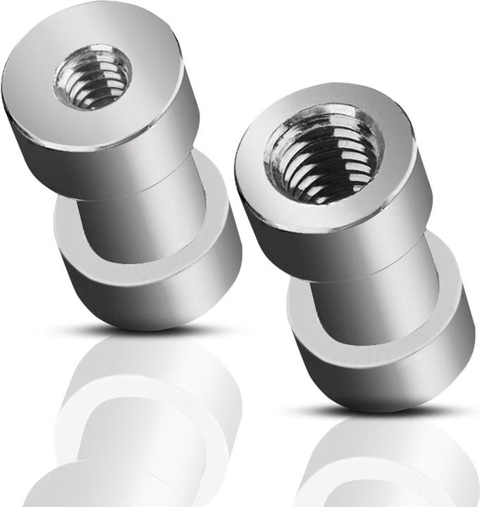 Produktbild Walimex pro 2x 5/8 Spigot mit 1/4 & 3/8 Gewinde (Stativadapter)