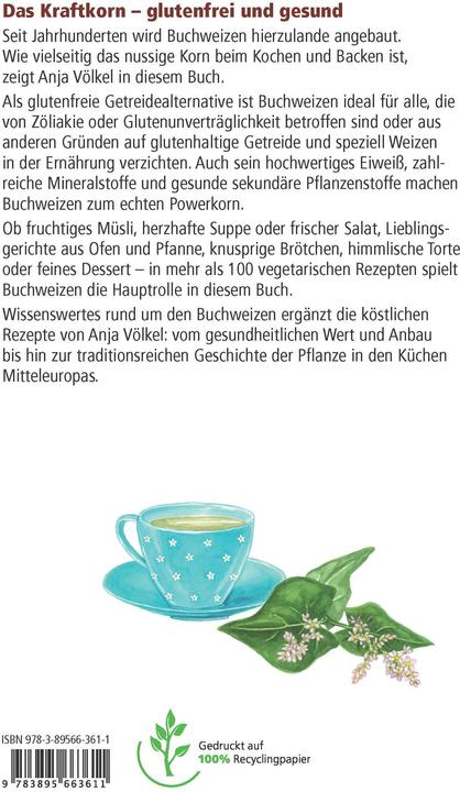 Immagine prodotto Buchweizen - das Powerkorn (Tedesco, Anja Völkel, 2016)