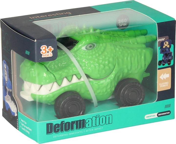 Actual product image Dino Transform Spin Car 360