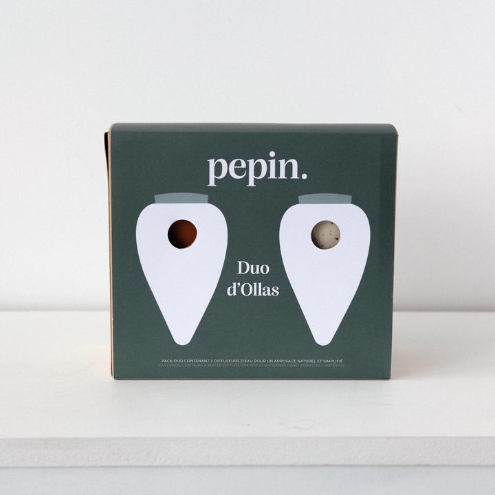 Actual product image Pepin Bewässerungskegel Olla Terrakotta (2er Set) (Clay cone)