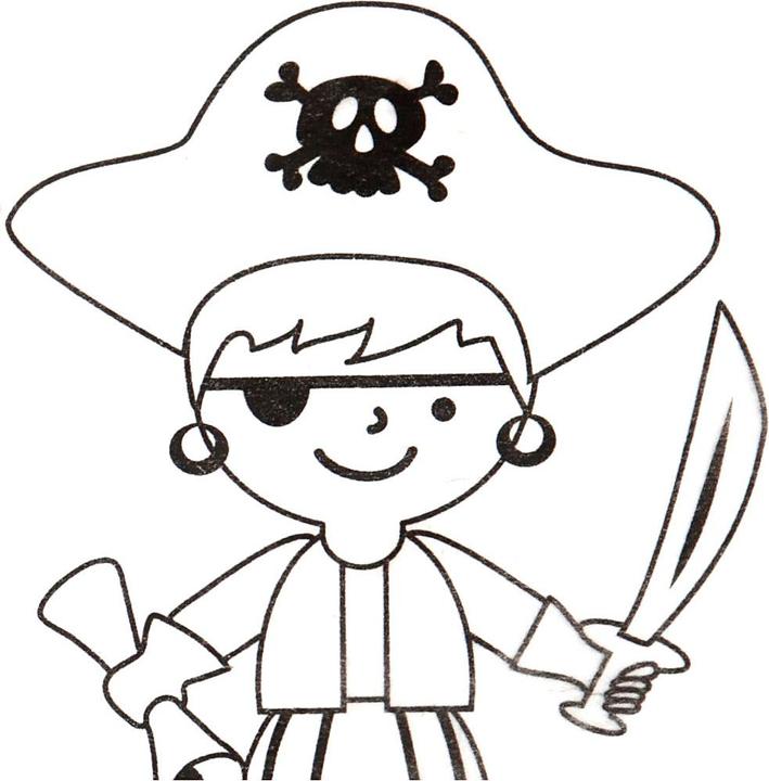 Actual product image Creativ Company Shrink foil pirate
