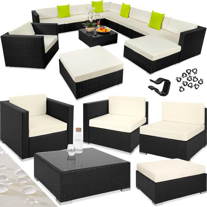Produktbild tectake Rattan Lounge