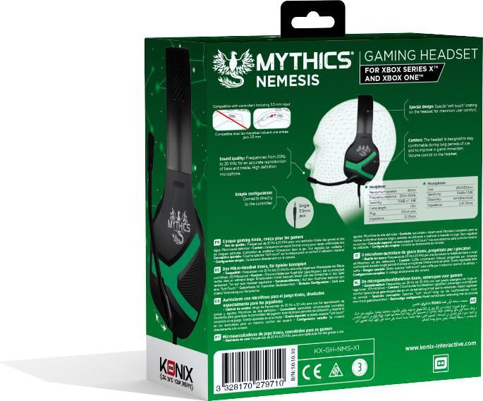 Image du produit Konix Mythics Nemesis (Filaire)