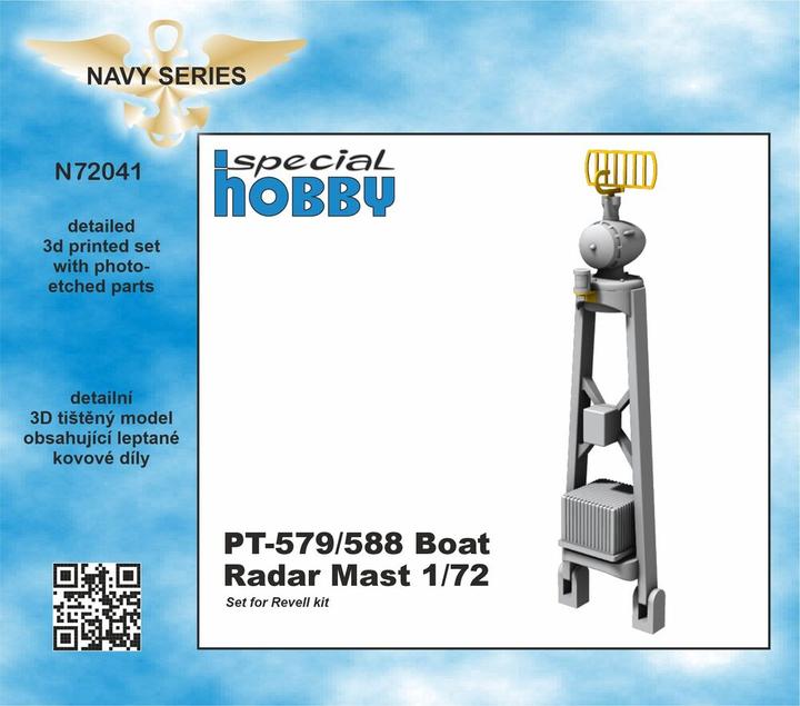 Productafbeelding CMK PT-579/588 Boot Radar Mast 1/72